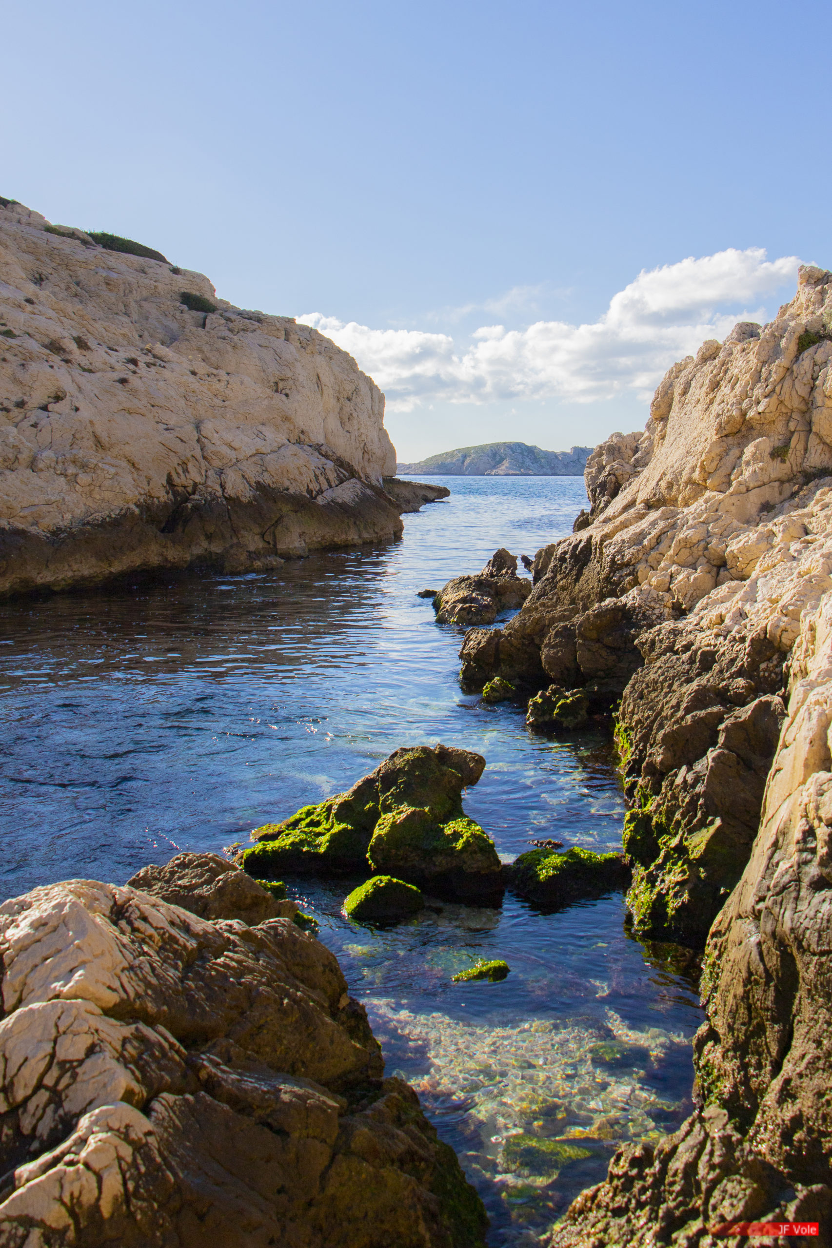 Parc national des Calanques, Marseille. Janvier 2019.